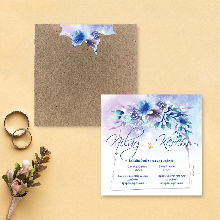 Beren Kare Davetiye 1856 - Detay Görseli 4